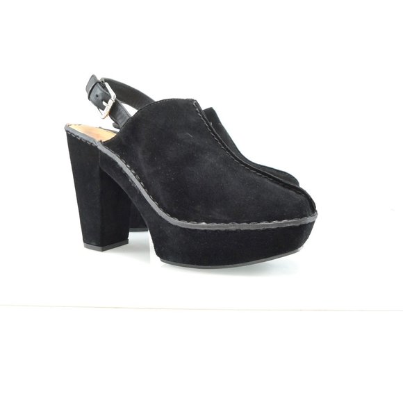 NIB$225 KORS Michael Kors Quincy Vintage Slingback Clogs Mules Platform Pump 10 - Picture 4 of 14